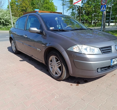 Renault Megane cena 3500 przebieg: 386000, rok produkcji 2004 z Warszawa małe 56